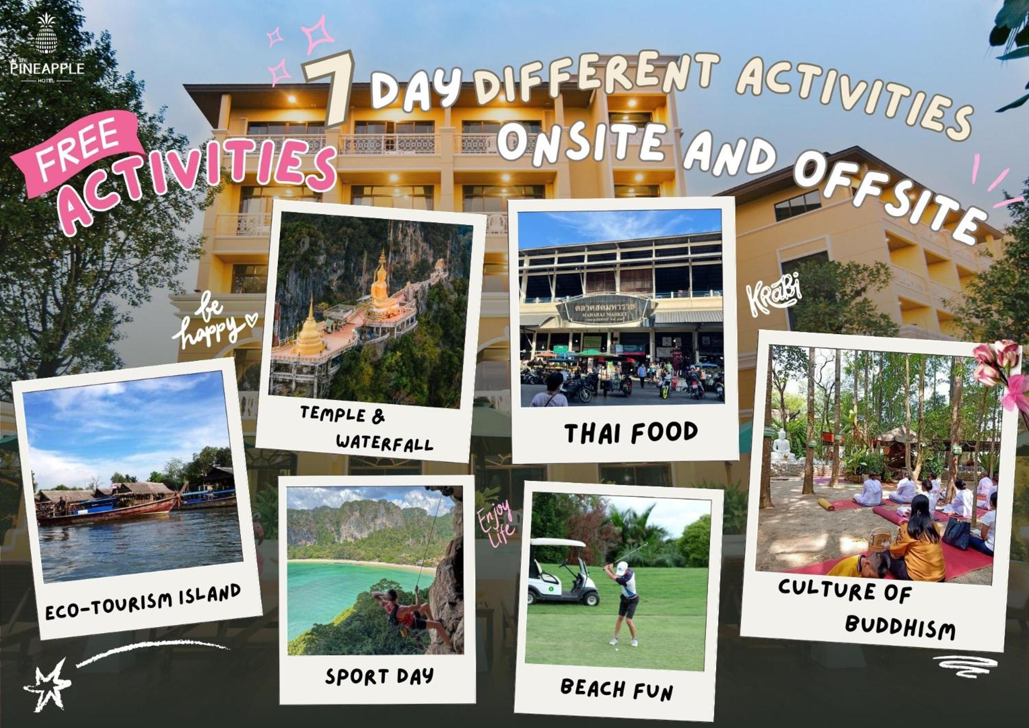 The Pineapple Hotel Krabi town Buitenkant foto